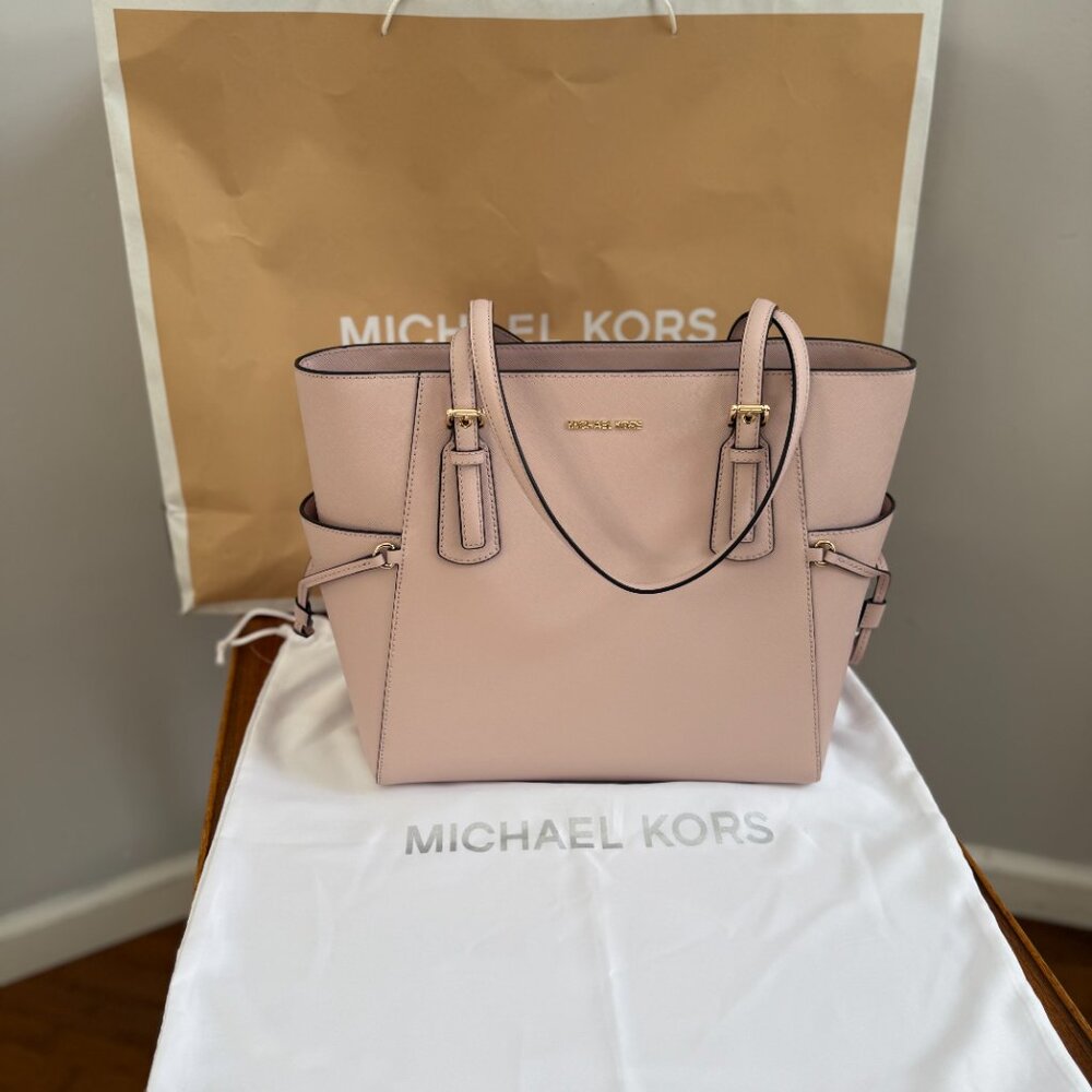Michael Kors Large Saffiano Tote – Powder Blush – NWT + Dust Bag